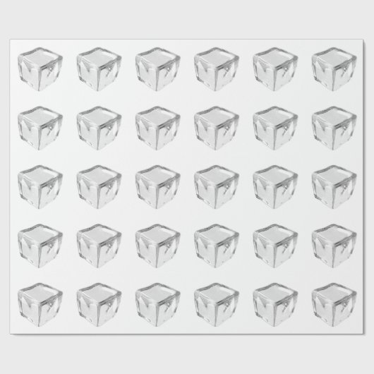 ijskubus cadeaupapier (Vlak)
