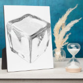 ijskubus fotoplaat (Zijkant)