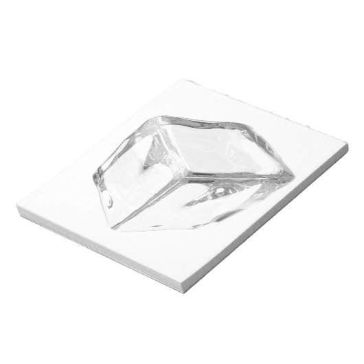 ijskubus notitieblok (Linkerzijde)