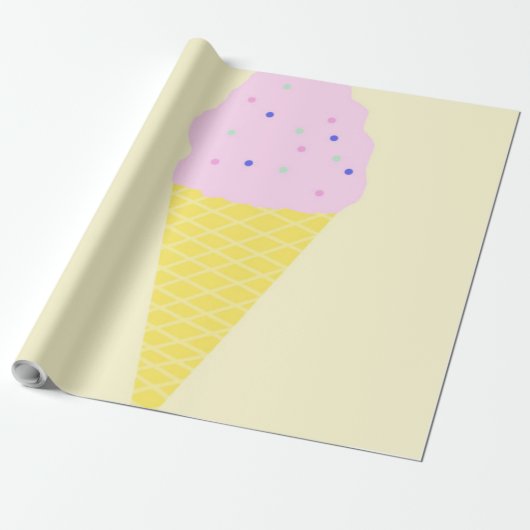 ijskunst cadeaupapier (Uitgerold)