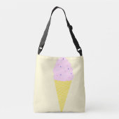 ijskunst crossbody tas (Achterkant)
