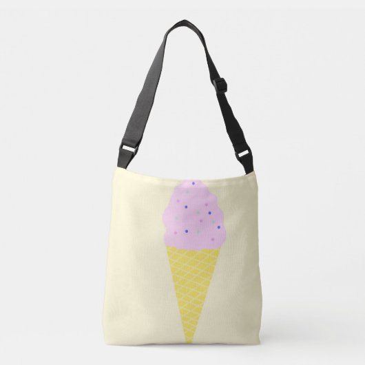 ijskunst crossbody tas (Voorkant)