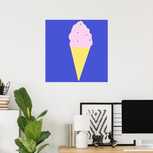 ijskunst poster (Thuiskantoor)