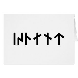 IJsland ᛁᛋᛚᛅᚾᛏ ~ Jongere Futhark Runen