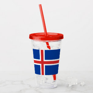 IJsland Acryl Drinkbeker