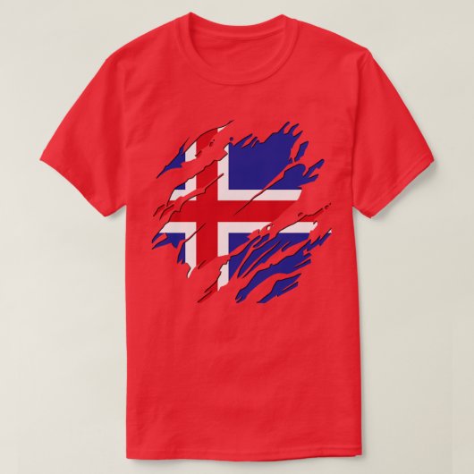 IJsland altijd T-shirt (Design voorkant)