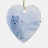 IJsland Arctic Fox Keramisch Ornament (Rechts)