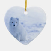 IJsland Arctic Fox Keramisch Ornament (Voorkant)