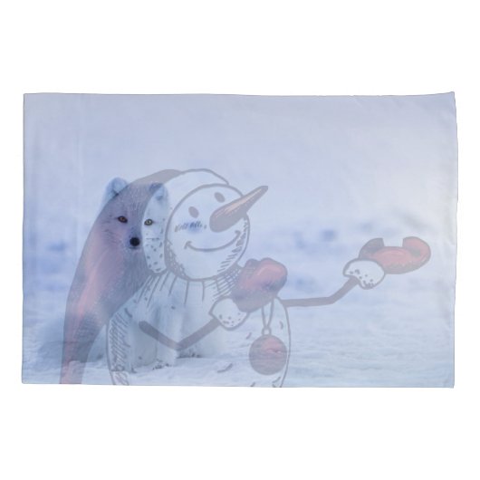 IJsland Arctic Fox Kussensloop (Achterkant)