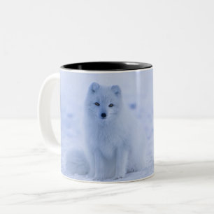 IJsland Arctic Fox Tweekleurige Koffiemok