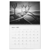 IJsland B&W Kalender (Mar 2027)