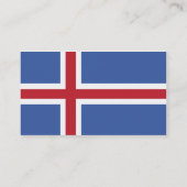 IJsland - Bedrijven Visitekaartje (Achterkant)