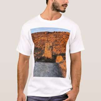 IJsland Berg Rivier Natuur Fotografie T-Shirt