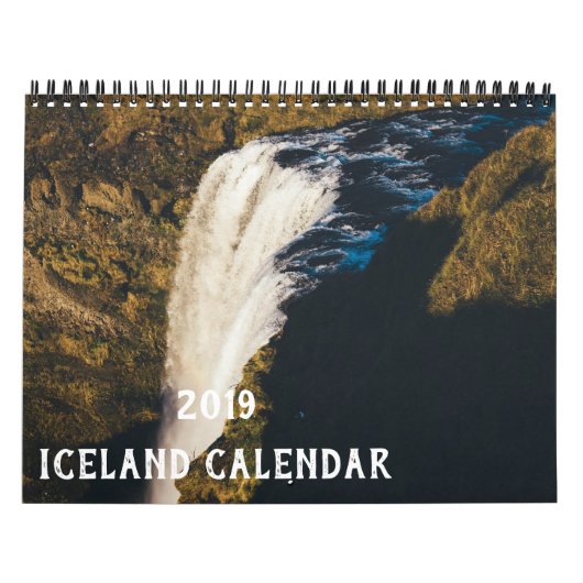 IJsland bezoeken reisavontuur Kalender (Hoes)