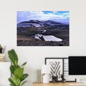 IJsland binnenland Poster (Thuiskantoor)