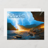 IJsland Briefkaart (Voorkant / Achterkant)