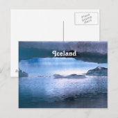 IJsland Briefkaart (Voorkant / Achterkant)