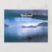 IJsland Briefkaart (Voorkant)