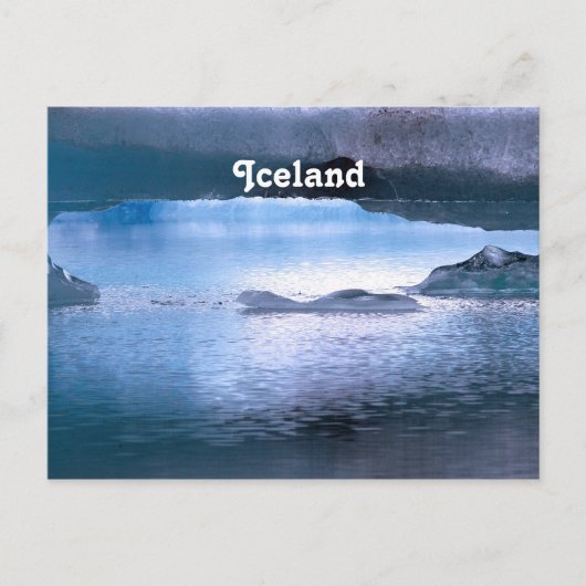 IJsland Briefkaart (Voorkant)