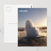 IJsland briefkaart (Voorkant / Achterkant)