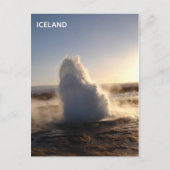 IJsland briefkaart (Voorkant)