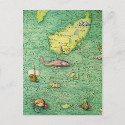 IJsland Briefkaart (Voorkant)