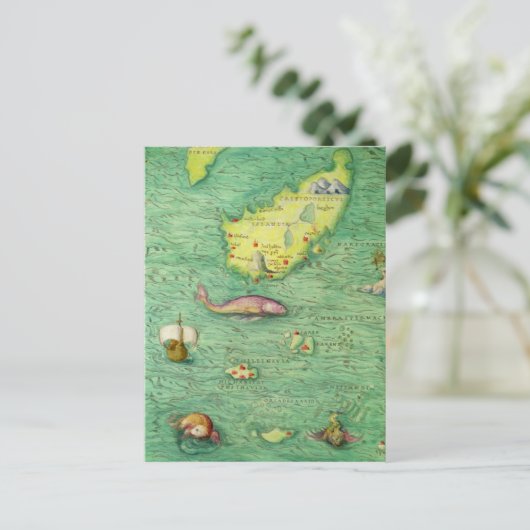 IJsland Briefkaart (Staand voorkant)