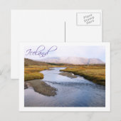 IJsland Briefkaart (Voorkant / Achterkant)