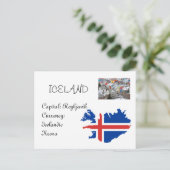 IJsland Briefkaart (Staand voorkant)