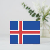 ijsland briefkaart (Staand voorkant)