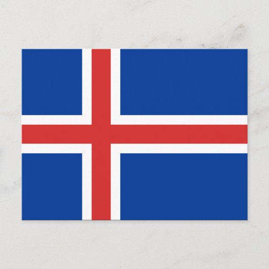 ijsland briefkaart (Voorkant)