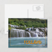 IJsland Briefkaart (Voorkant / Achterkant)