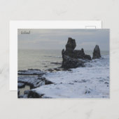 IJsland Briefkaart (Voorkant / Achterkant)