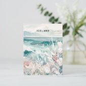 ijsland briefkaart (Staand voorkant)