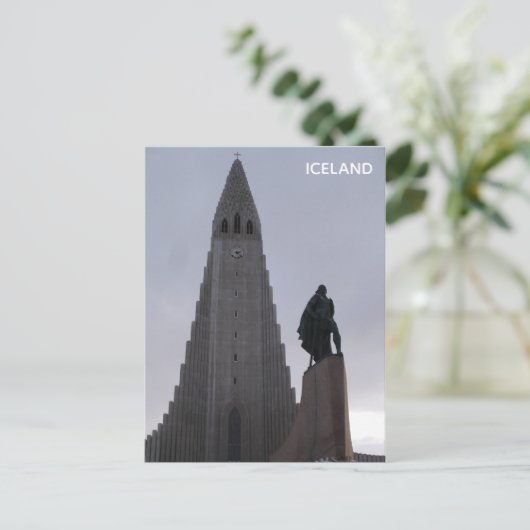 IJsland briefkaart (Staand voorkant)