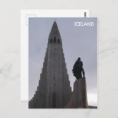 IJsland briefkaart (Voorkant / Achterkant)