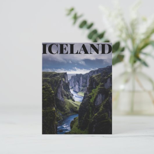 IJsland Briefkaart (Staand voorkant)