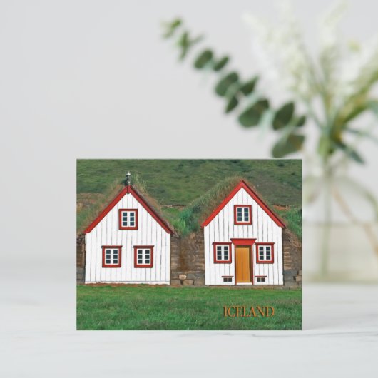 IJsland Briefkaart (Staand voorkant)