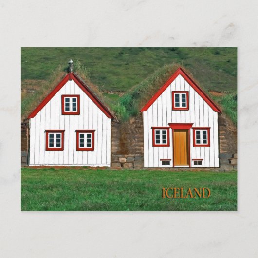 IJsland Briefkaart (Voorkant)