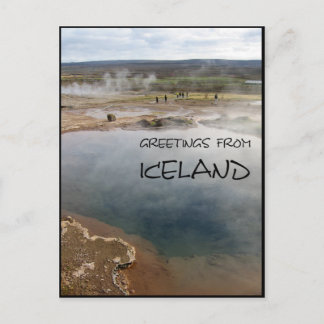 IJsland Briefkaart