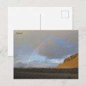 IJsland Briefkaart (Voorkant / Achterkant)