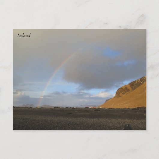 IJsland Briefkaart (Voorkant)