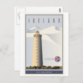 ijsland briefkaart (Voorkant / Achterkant)