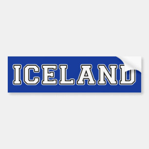 IJsland Bumpersticker