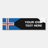 IJsland Bumpersticker (Voorkant)