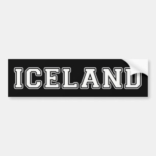 IJsland Bumpersticker