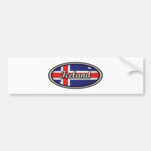 IJsland Bumpersticker