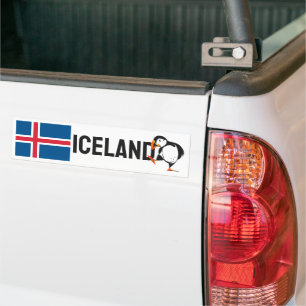 IJsland Bumpersticker