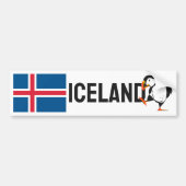 IJsland Bumpersticker (Voorkant)