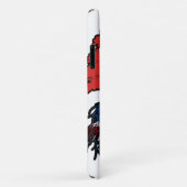 IJsland - Canadese vlag voor boomstammen Case-Mate iPhone Case (Achterkant/rechts)